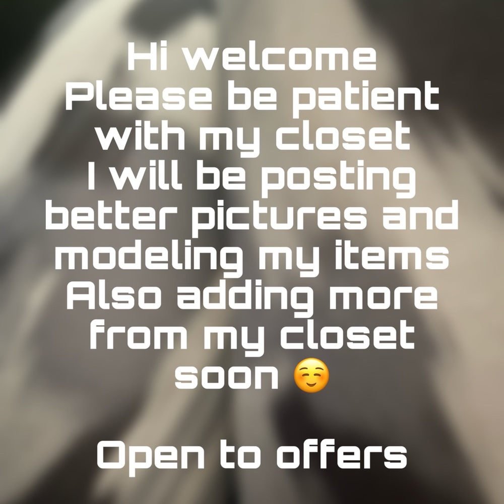 New closet items